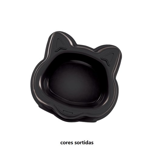 COMEDOURO ZOOPLAT FACE CAT 130ML PLAST PET