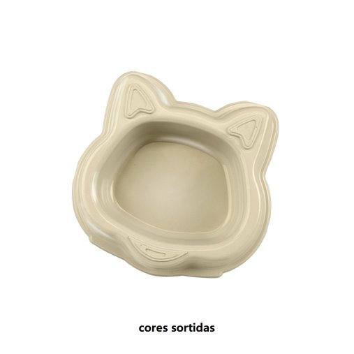 COMEDOURO ZOOPLAT FACE CAT 130ML PLAST PET