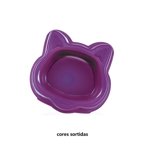 COMEDOURO ZOOPLAT FACE CAT 130ML PLAST PET
