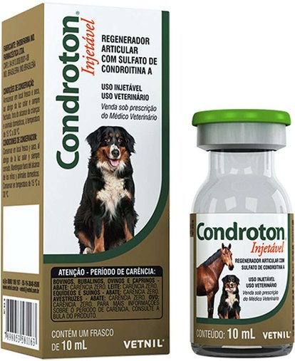 Regenerador Articular Vetnil Condroton Injetável Ampola 10ml