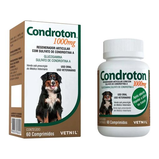 CONDROTON ORAL 1000MG C/ 60COMP