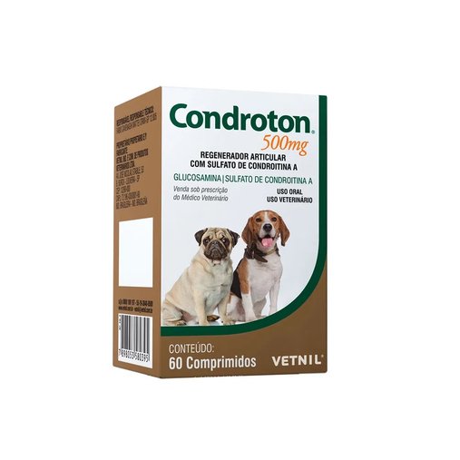 CONDROTON ORAL 500MG C/ 60COMP