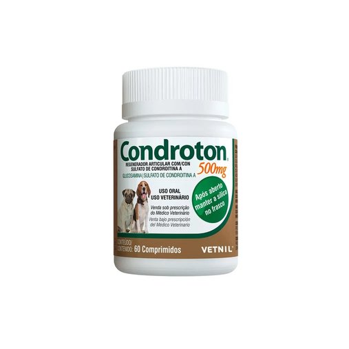 CONDROTON ORAL 500MG C/ 60COMP
