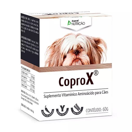 Suplemento Vitamínico e Aminoácido Duprat Coprox para Cães 60g