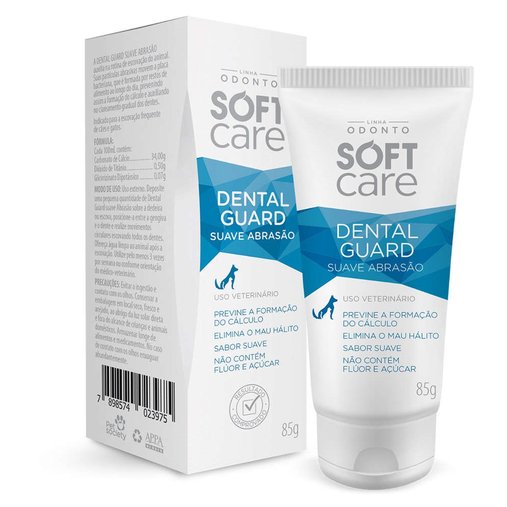 Creme Dental Soft Care Dental Guard Suave Abrasão 85g