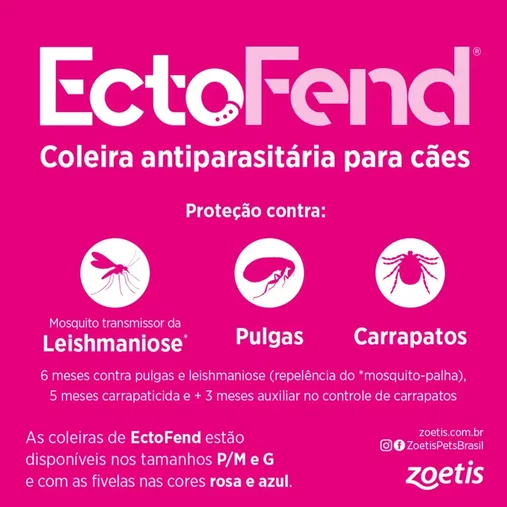 ECTOFEND 65CM AZUL G ZOETIS