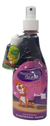 Educador Murano Pet Casadinho Xixi Pode 30ml e Xixi Não Pode para Cães 500ml