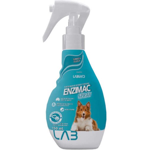 Eliminador de Odores e Manchas Labgard Enzimac Spray para Cães e Gatos 150ml