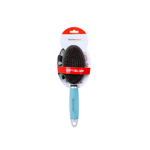 Escova Dupla Germanhart Gel M Azul para Cães e Gatos