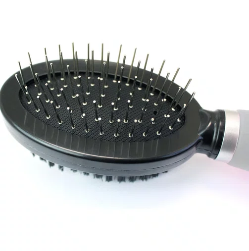 Escova Dupla Germanhart Gel M para Cães e Gatos