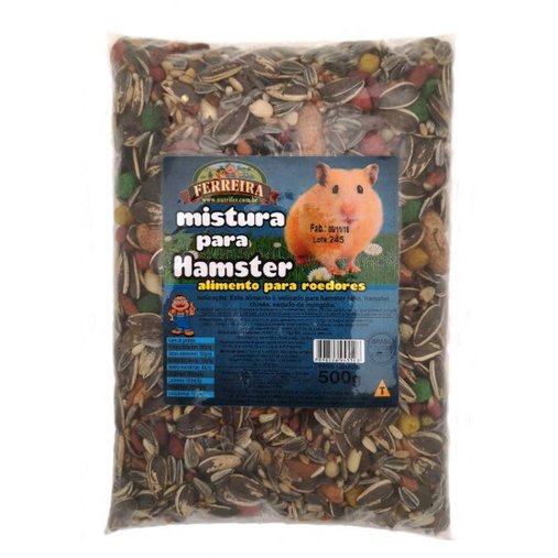 Mistura Ferreira Roedores para Hamsters 500g