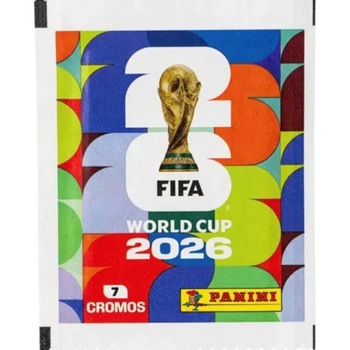 Figurinhas Copa Do Mundo 2026 Envelope com 7 Panini - Original