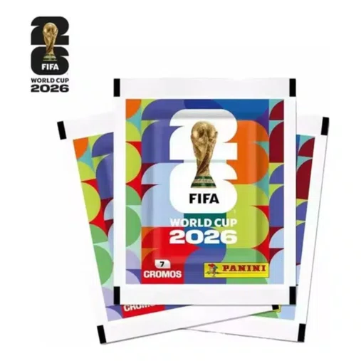 Figurinhas Copa Do Mundo 2026 Envelope com 7 Panini - Original