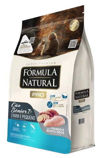 Ração Fórmula Natural Pro para Cães Sênior Raças Pequenas e Mini Sabor Frango e Batata-Doce 10,1Kg