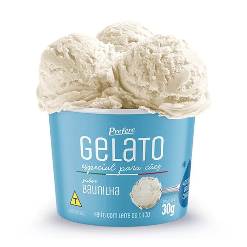 GELATO PREFERE CAO BAUNILHA 30G