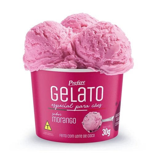 GELATO PREFERE CAO MORANGO 30G