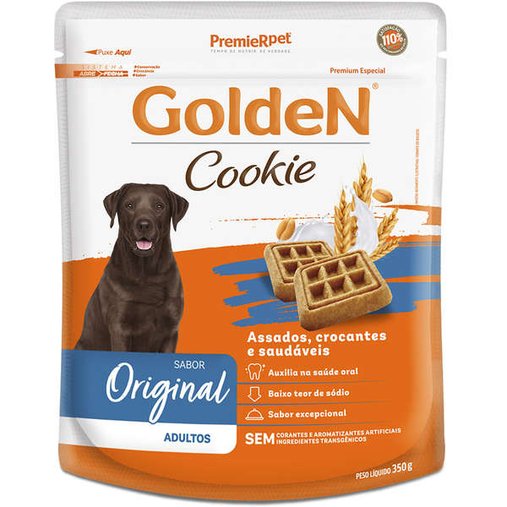 Petiscos Golden Cookie para Cães Adultos 350g