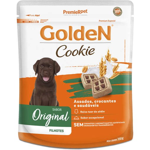 Petisco Golden Cookie para Cães Filhotes 350g