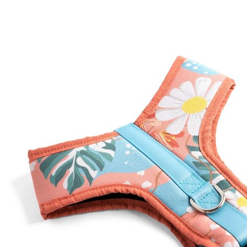 Guia Peitoral Cachorreiros Flow Floral para Cães PP