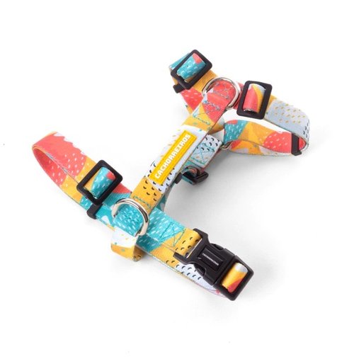 Guia Peitoral Cachorreiros H Pitaya para Cães P