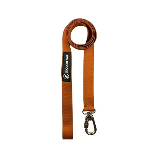 GUIA PEITORAL HUG BROWN E PRETO P KING OF DOGS