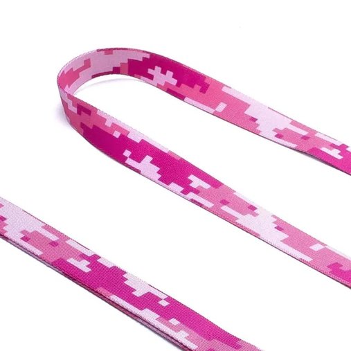 Guia Running Cachorreiros Camuflada Rosa para Cães G