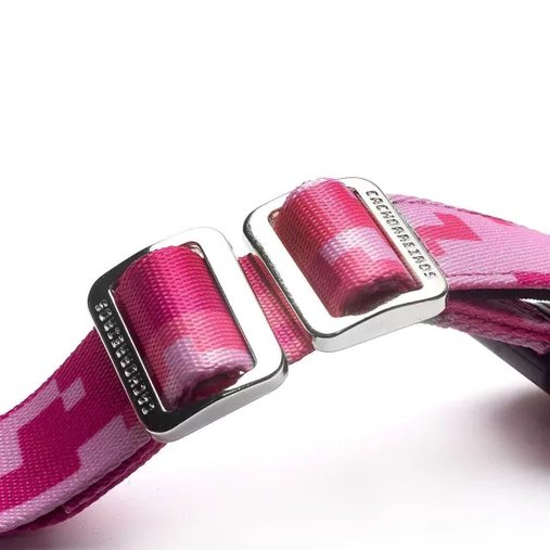 Guia Running Cachorreiros Camuflada Rosa para Cães G