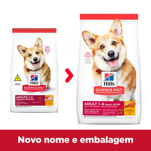 HILLS CANINE ADULTO PEDACOS PEQUENOS 2,26KG