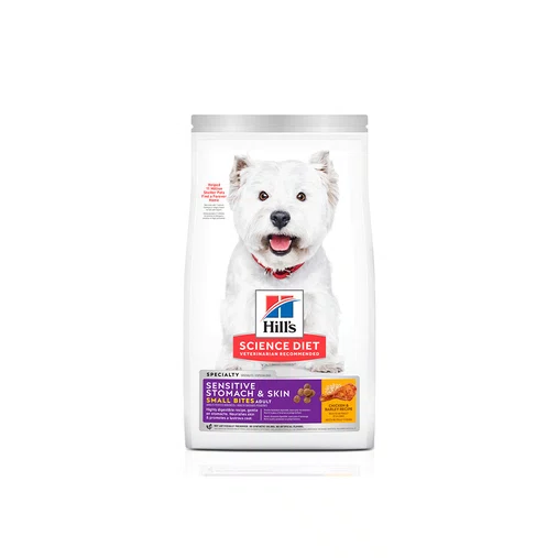 HILLS CANINO PELE SENSIVEL PEDACOS PEQUENOS 6,8KG