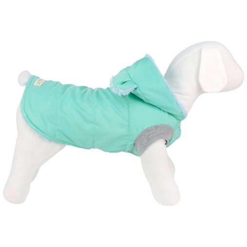 JAQUETA ASPEN PELUCIA VERDE M BONITO PRA CACHORRO
