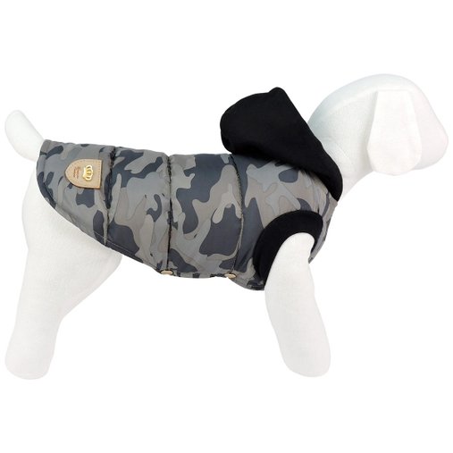 JAQUETA CAPUZ CAMUFLADO PP BONITO PRA CACHORRO