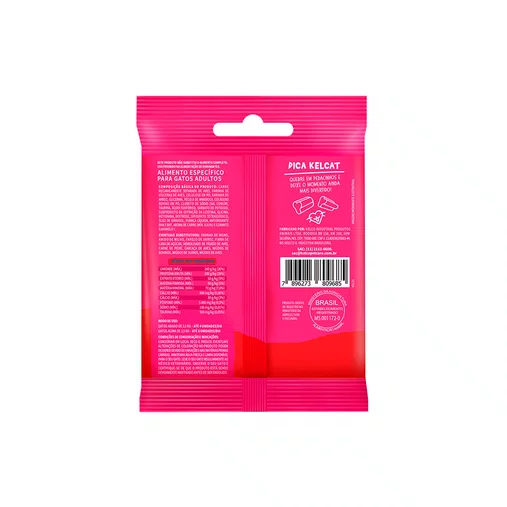 Snack Kelcat Stick Protein para Gatos Sabor Carne 30g