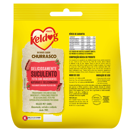 KELDOG BIFINHO CHURRASCO 250G