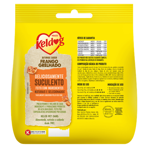 KELDOG BIFINHO FRANGO GRELHADO 250G