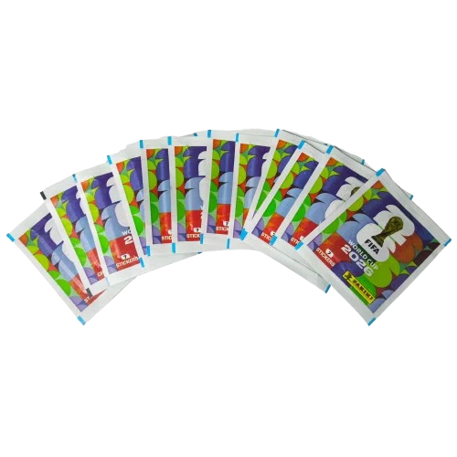 Kit 12 Pacotes de Figurinhas Copa Do Mundo 2026 Envelope com 7 Panini - Original