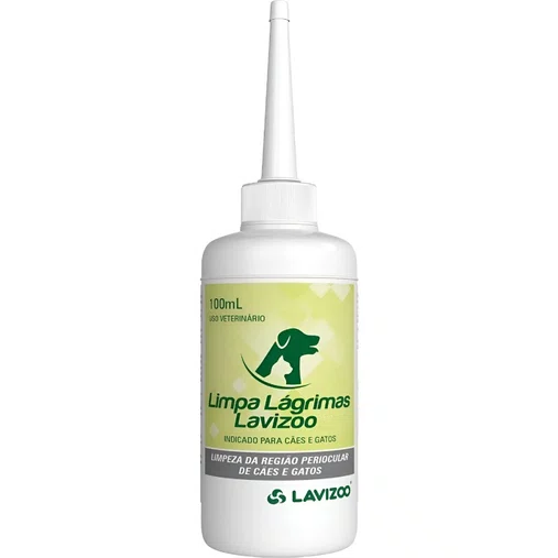 Limpa Lágrimas Lavizoo para Cães e Gatos 100ml
