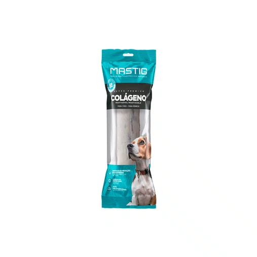 Osso Mastig Roll 8 Colágeno Sabor Carne para Cães 1un