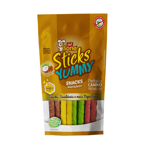 OSSO PALITO 5X10 COLORIDO C/10 PRO BONE