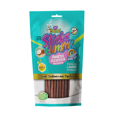 OSSO PALITO FLEX DEFUMADO C/10 PRO BONE