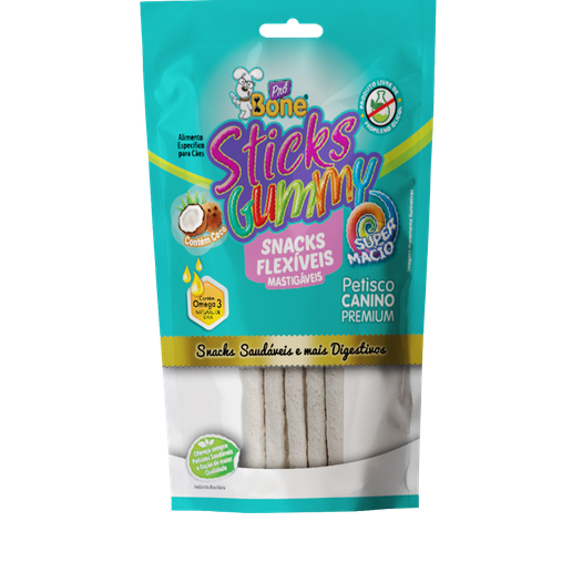 OSSO PALITO FLEX NATURAL C/5 PRO BONE