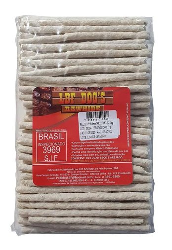 Osso Palito Mastigável N6 LBF DOGS 1Kg