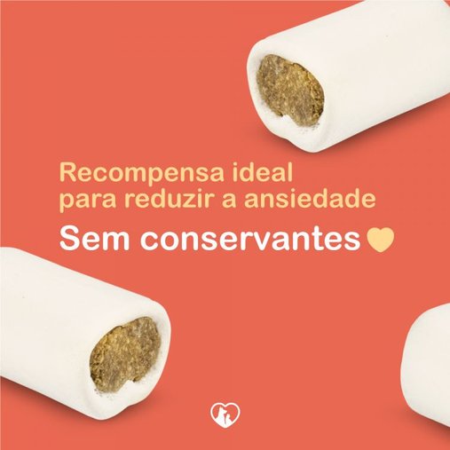 Petiscos Churraspet Rodelinha Recheada P sabor Churrasco para Cães