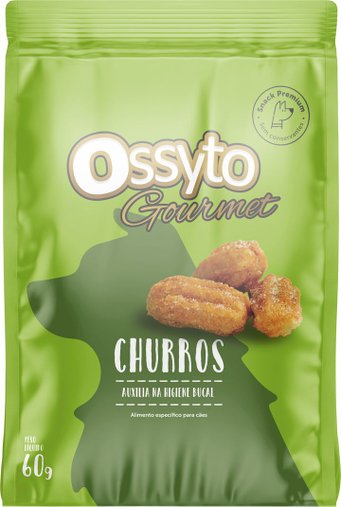 Petisco Ossyto Gourmet Churros para Cães 60g
