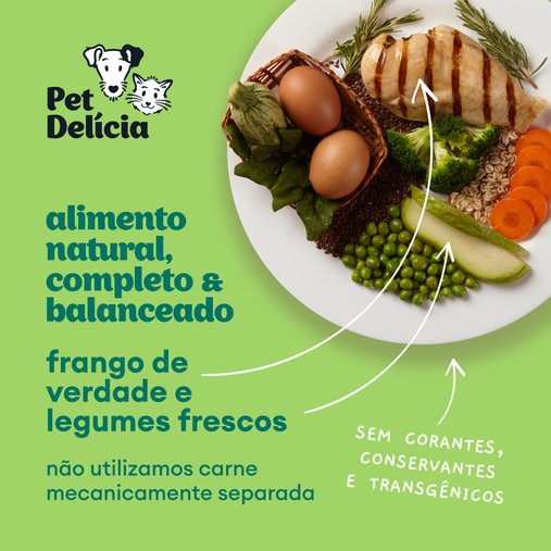 Patê Pet Delícia Papinha de Frango para Gatos Filhotes 110g