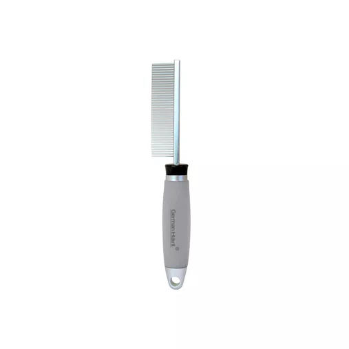 Pente Fino Germanhart 40 Dentes Gel Cinza para Cães e Gatos