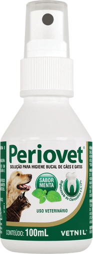 Solução Vetnil para Higiene Bucal em Spray Periovet 100ml