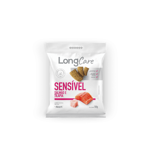PETISCO LONGCARE SALM E TILAP 50G
