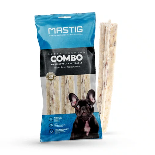 Petisco Mastig Mini Retriever para Cães 4 Combos 3un