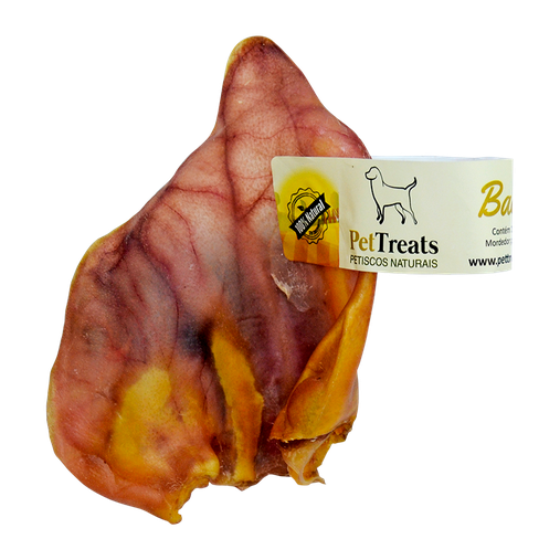 Petisco Natural PetTreats Orelha Bacon para Cães