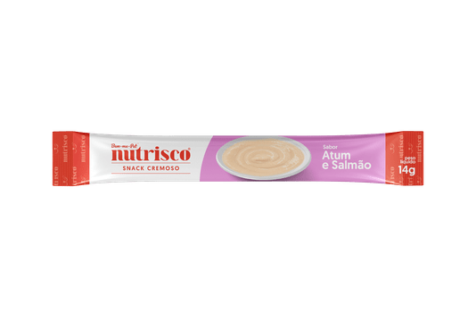 PETISCO NUTRISCO ATUM E SALMAO GATO 56G